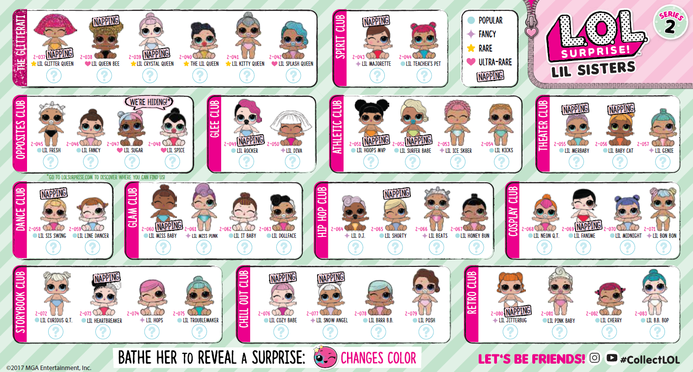 lol confetti pop lil sisters